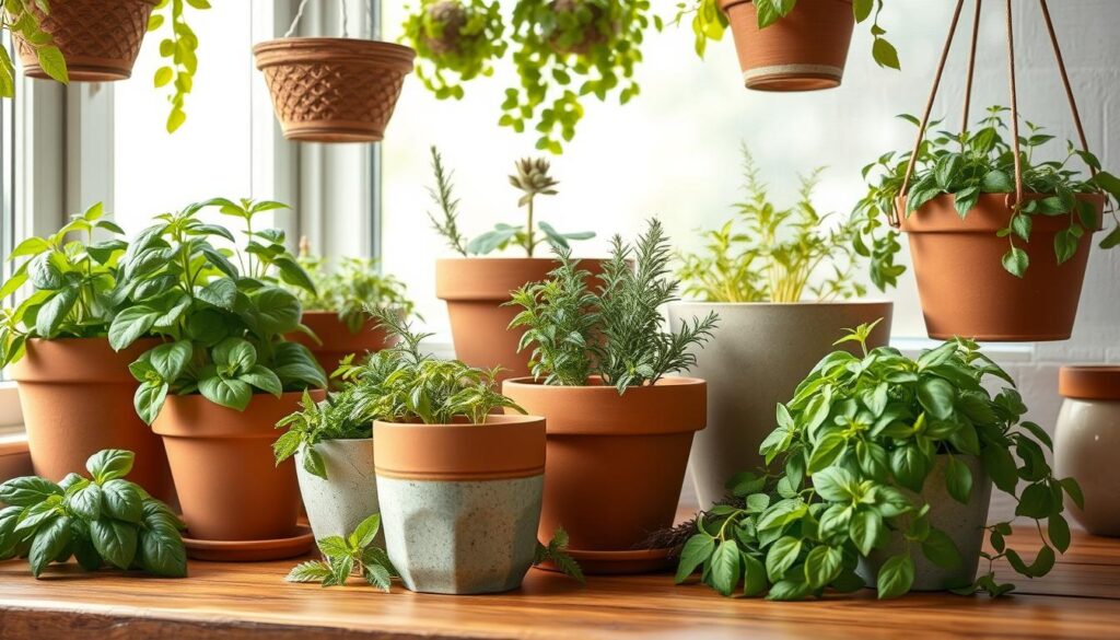 Choosing Indoor Herb Garden Containers