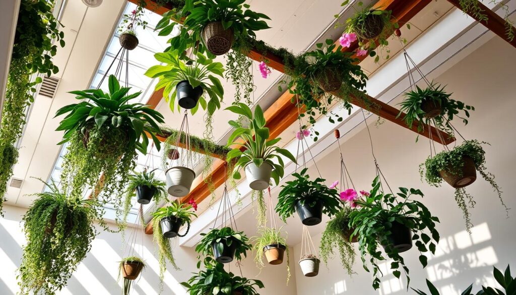 Creative Ceiling Plant Ideas