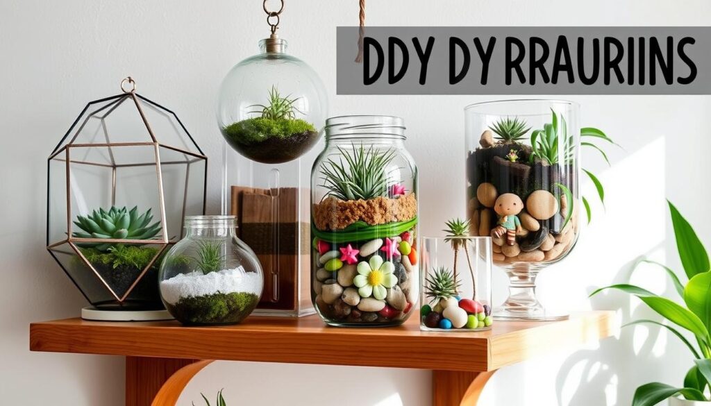 DIY terrariums