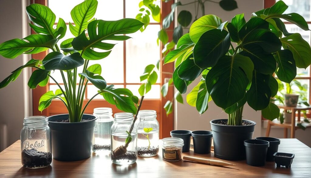 Propagation tips for Monstera and Fiddle Leaf Fig