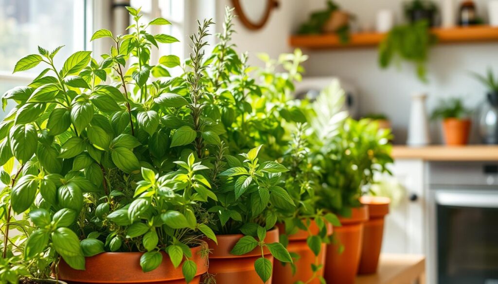 Selection of Herbs for Indoor Growth