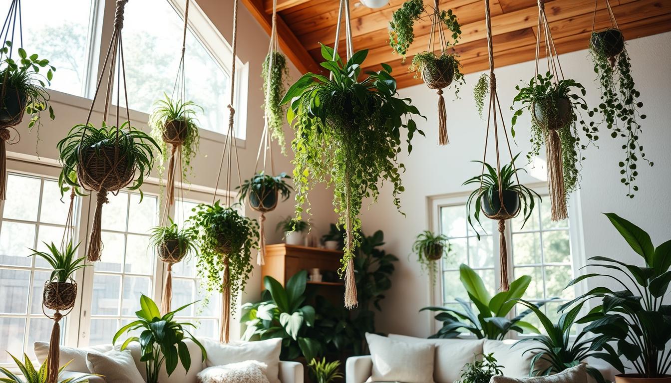 hanging plant displays