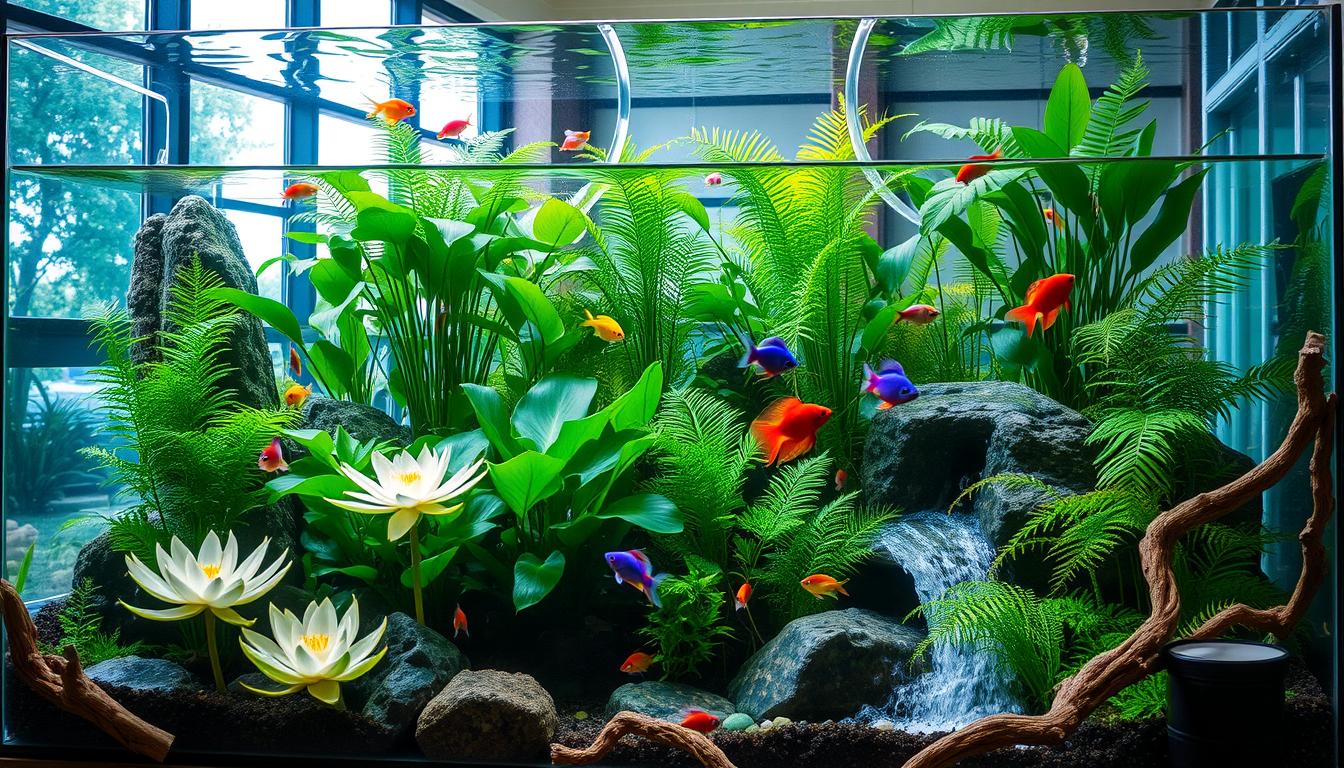 indoor aquatic garden