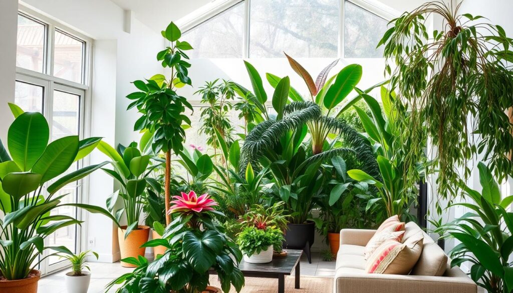 indoor tropical plants