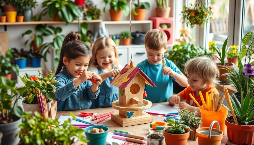 kids garden crafts