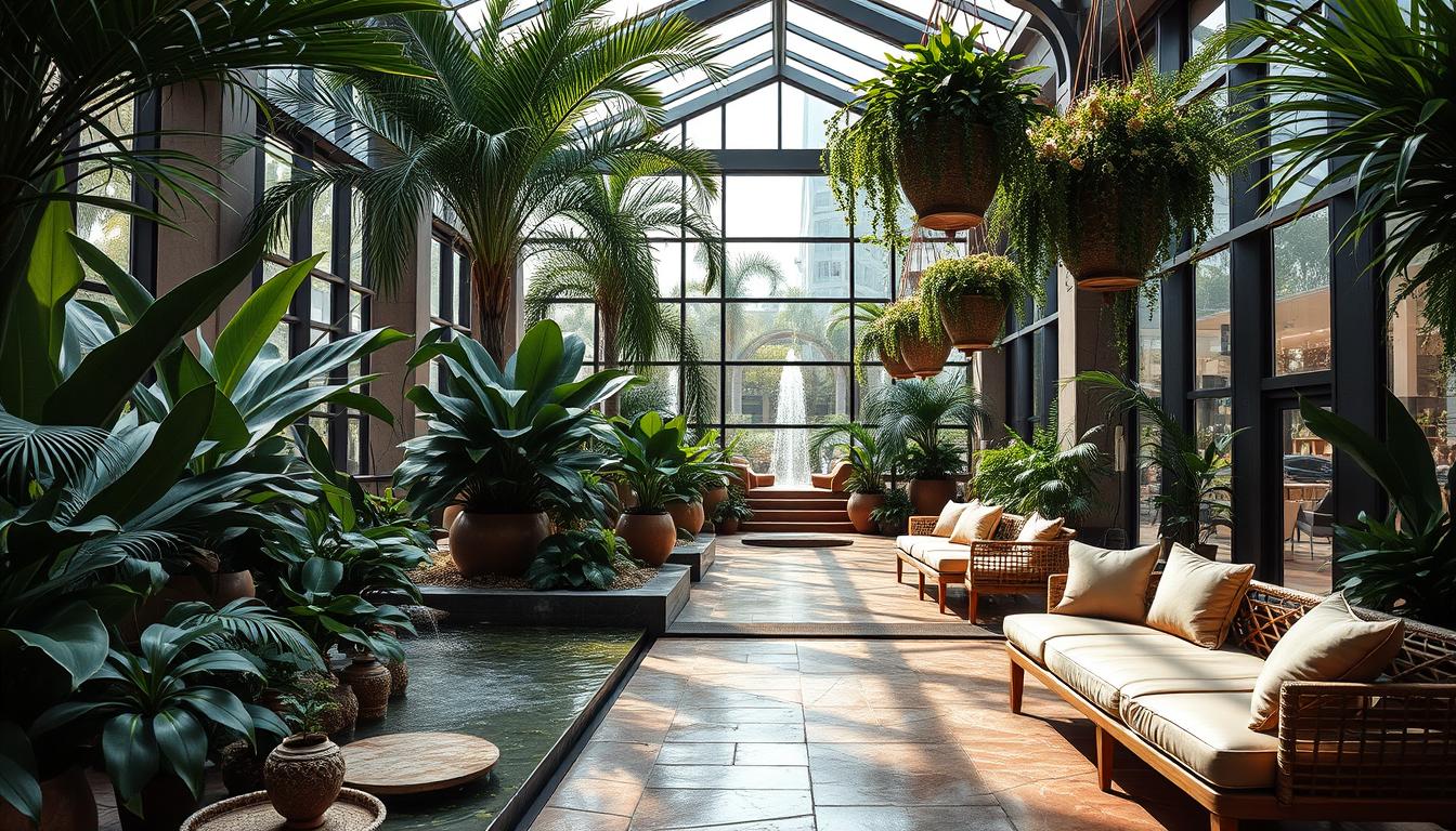 luxury indoor garden